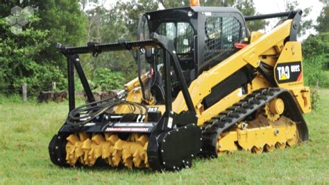 used skid steer with mulcher for sale in texas|skid steer with forestry mulcher for sale.